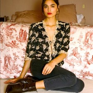 Rouje Odeon Jeans in Noirstone black/grey